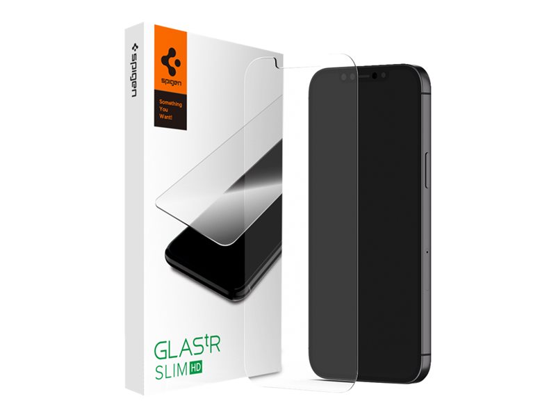 Spigen GLAS.tR Slim HD - screen protector for cellular phone - case friendly