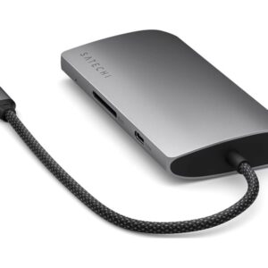 Satechi - docking station - USB-C / USB4 / Thunderbolt 3 / Thunderbolt 4 - HDMI, USB-C, USB4, Thunderbolt 4 - 1GbE