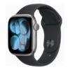 Apple Watch Series 11 (GPS) - space gray aluminum - smart watch with sport band - black - 64 GB