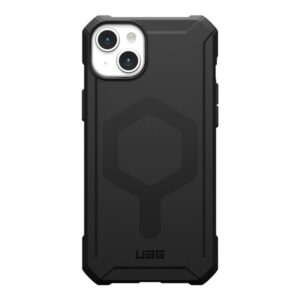 UAG Essential Armor Series Rugged Case for Apple iPhone 15 Plus [6.7-inch] - Essential Armor Black - back cover for cell phone