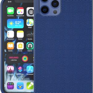Ballistic Nylon Case w/Mount iPhone 12 Pro Max Blu