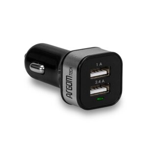 ArgomTech USB Car Charger 3.4A 2 USB Ports - Black