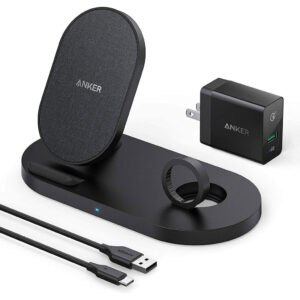 ANKER POWERWAVE WIRELESS CHARGING STATION 2IN1
