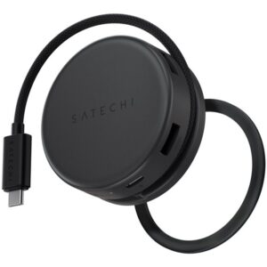Satechi OntheGo Multiport Adapter - docking station - USB-C / USB 3.2 Gen 2 x 2 - HDMI - 1GbE