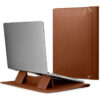 Spigen Valentinus S Leather Sleeve & Stand 14" Blk