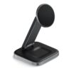 Satechi wireless charging stand - 2-in-1, foldable, Qi2 - 15 watt