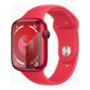 Apple Watch Series 9 (GPS + Cellular) (PRODUCT) RED - red aluminum - smart watch with sport band - red - 64 GB