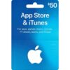 Apple Itunes $50 Digital Code