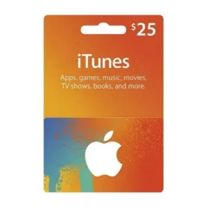 Apple Itunes $25 Digital Code